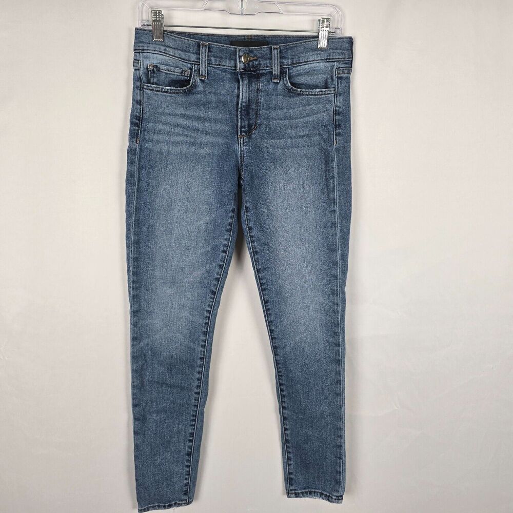 Joe's Jeans Women's 27 Blue Medium Wash The Icon Mid Rise Skinny Ankle